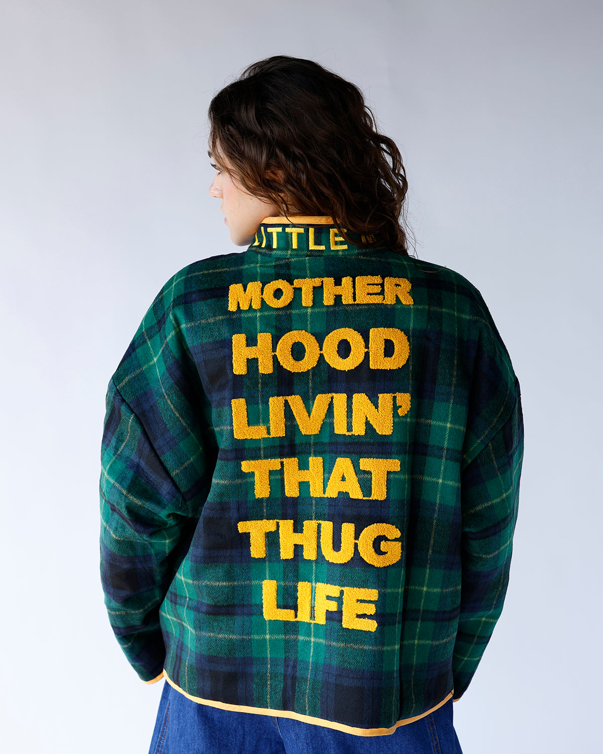MOTHERHOOD THUG LIFE SHORTY COAT