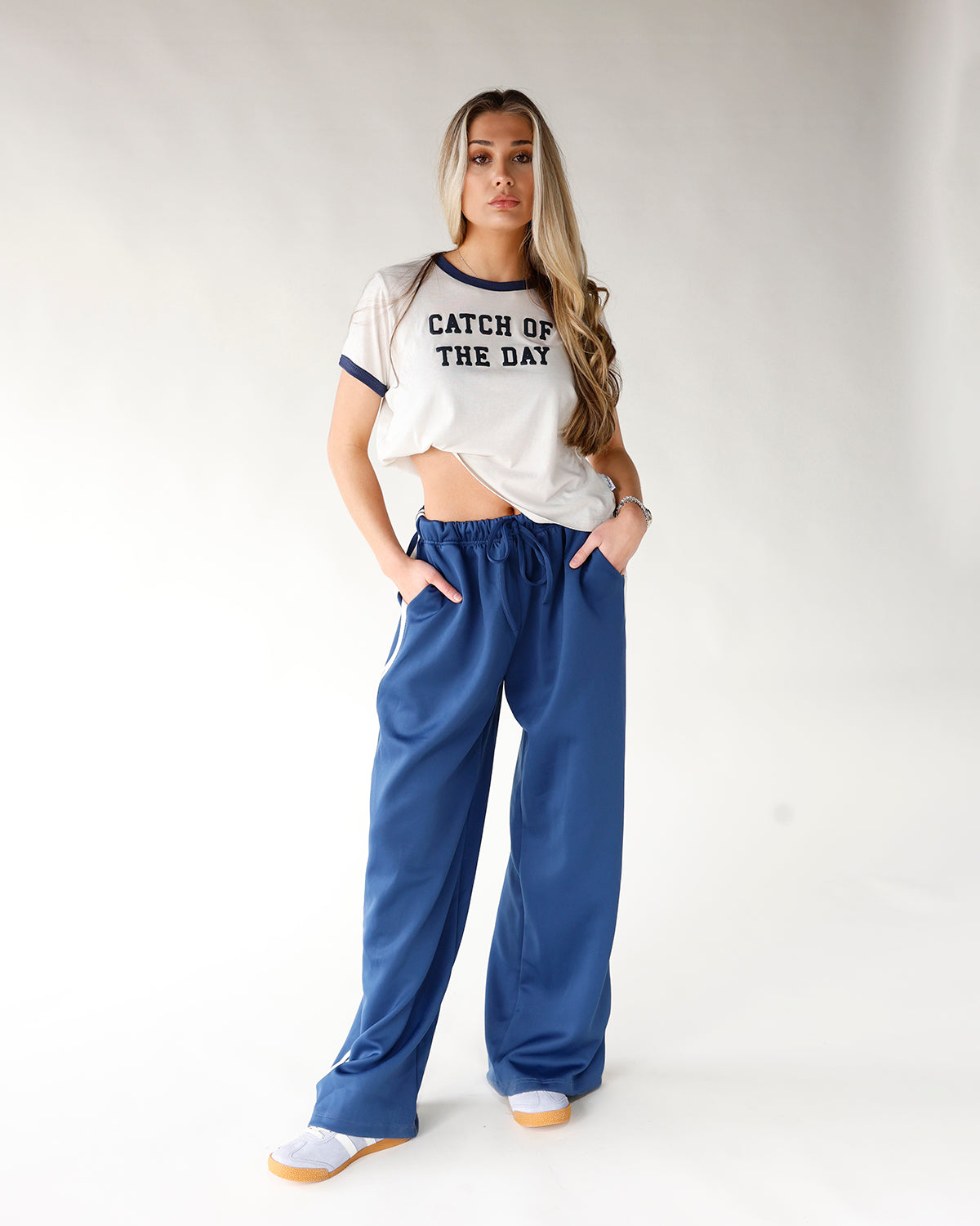 CATCH OF THE DAY RINGER TEE