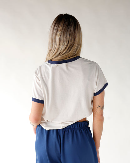 CATCH OF THE DAY RINGER TEE