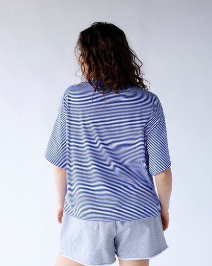 COASTAL GROVE STRIPED TEE