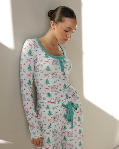 VINTAGE CHRISTMAS PAJAMA SET
