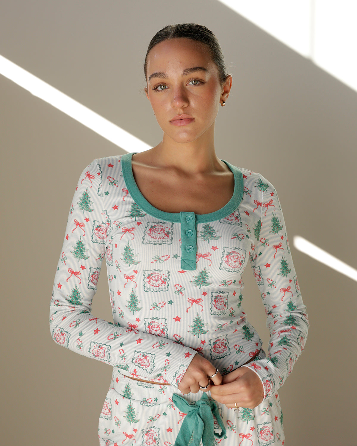 VINTAGE CHRISTMAS PAJAMA SET