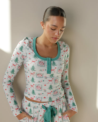 VINTAGE CHRISTMAS PAJAMA SET