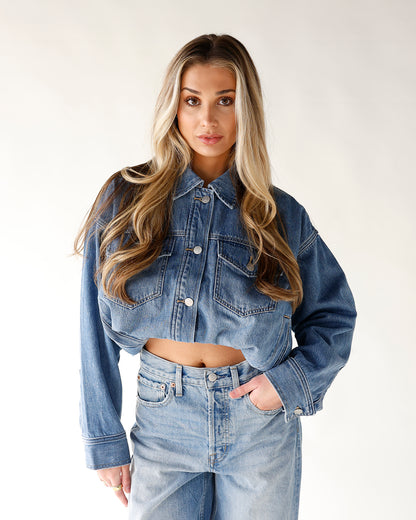 PISTOLA BIBI BLOUSON TRUCKER JACKET X HEARTFELT