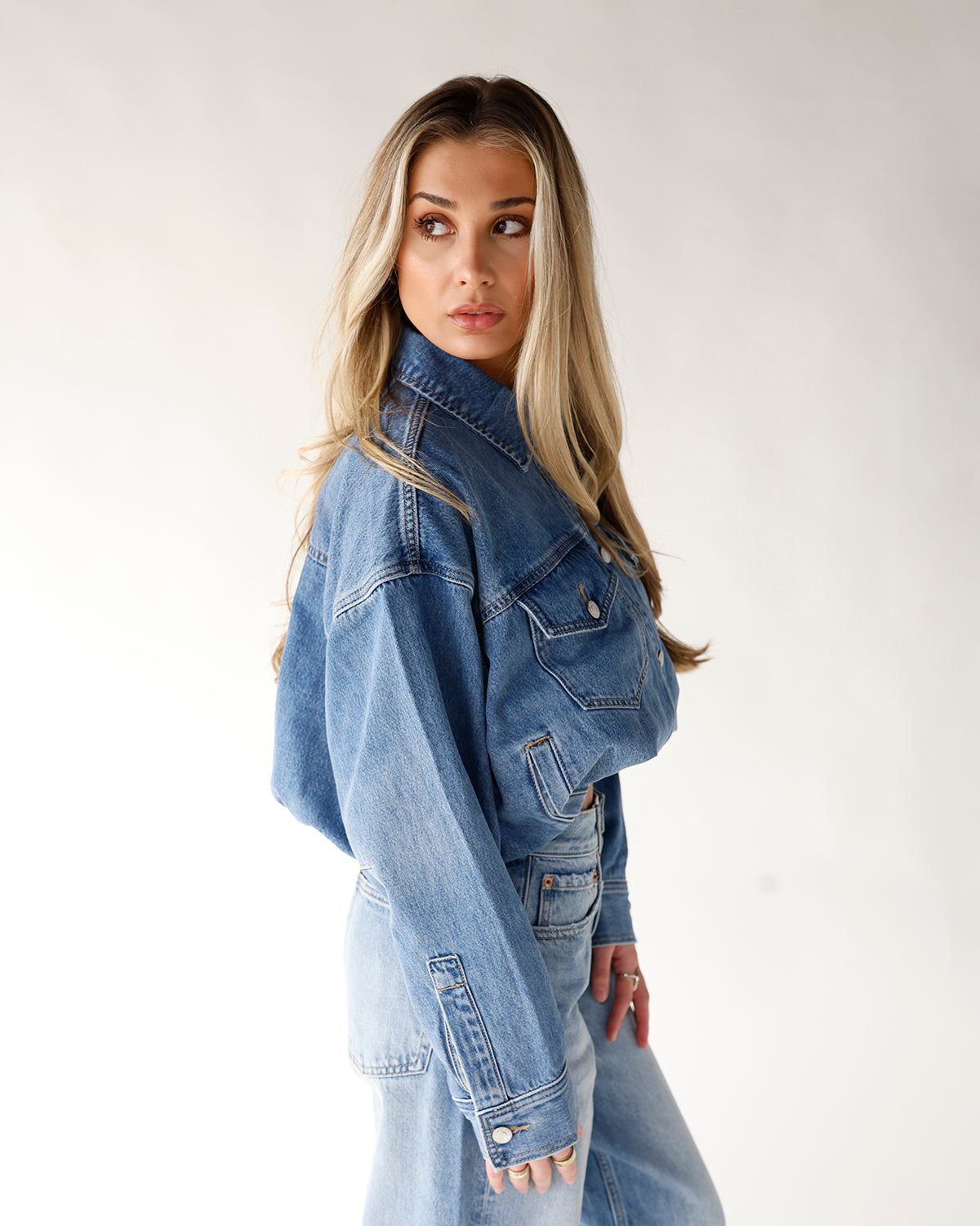 PISTOLA BIBI BLOUSON TRUCKER JACKET X HEARTFELT