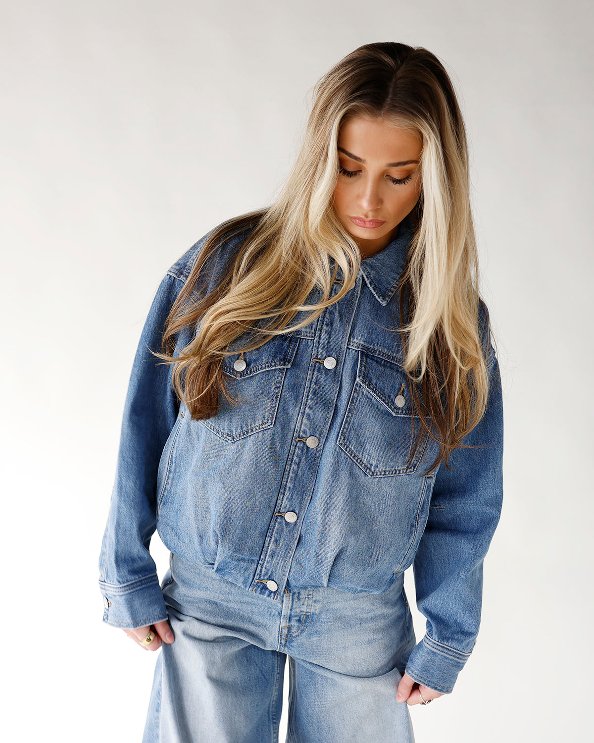 PISTOLA BIBI BLOUSON TRUCKER JACKET X HEARTFELT