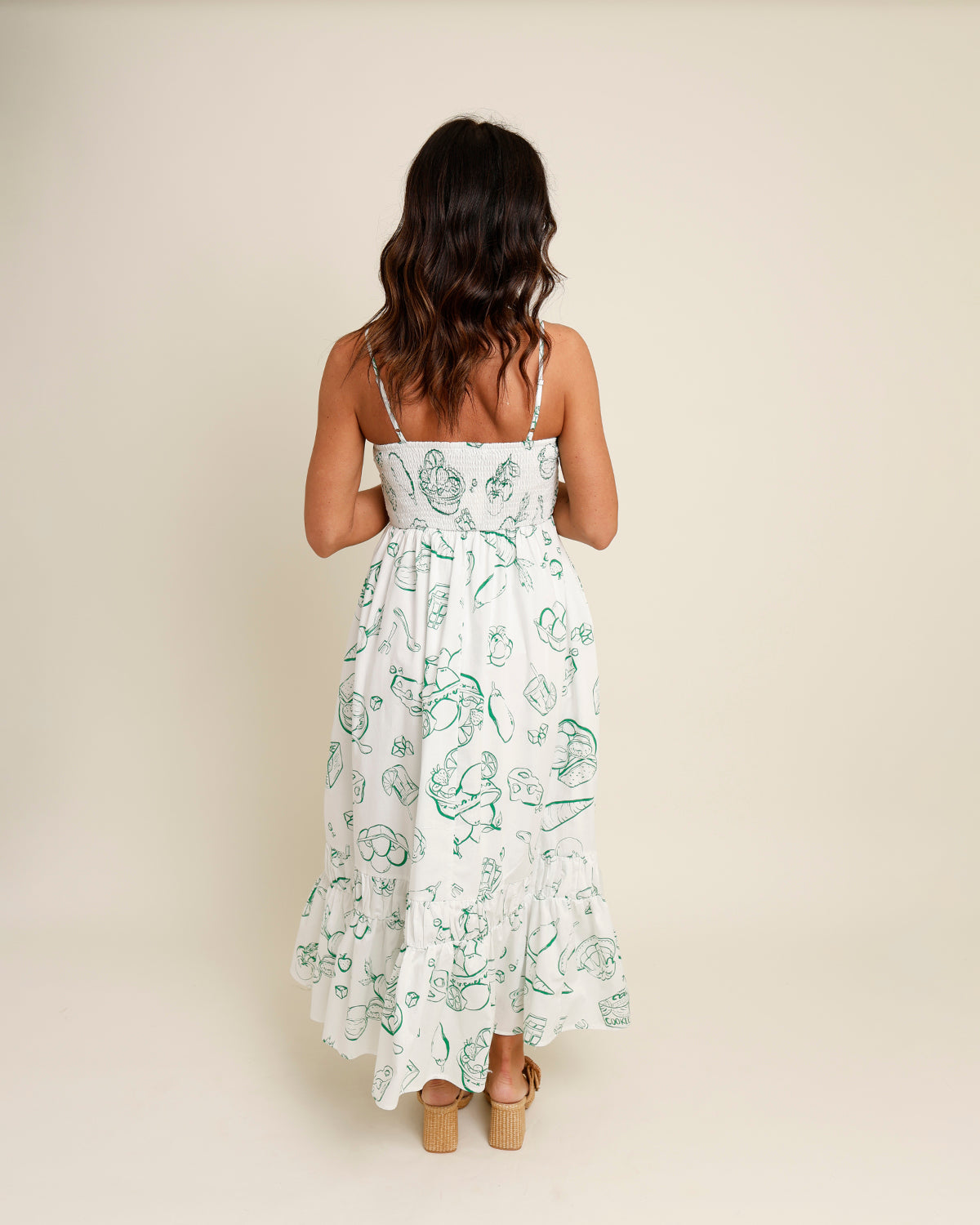 CAFFE DOLCE MIDI DRESS