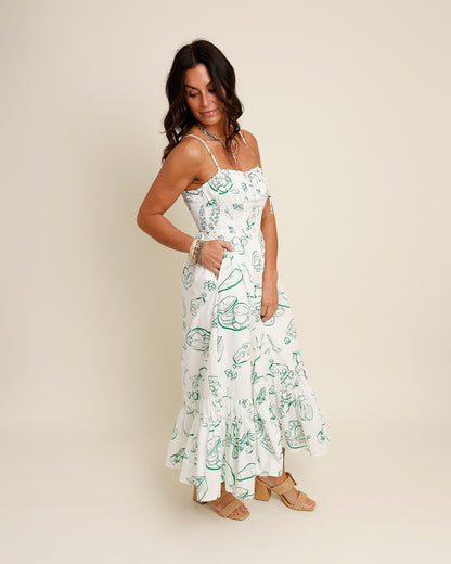 CAFFE DOLCE MIDI DRESS