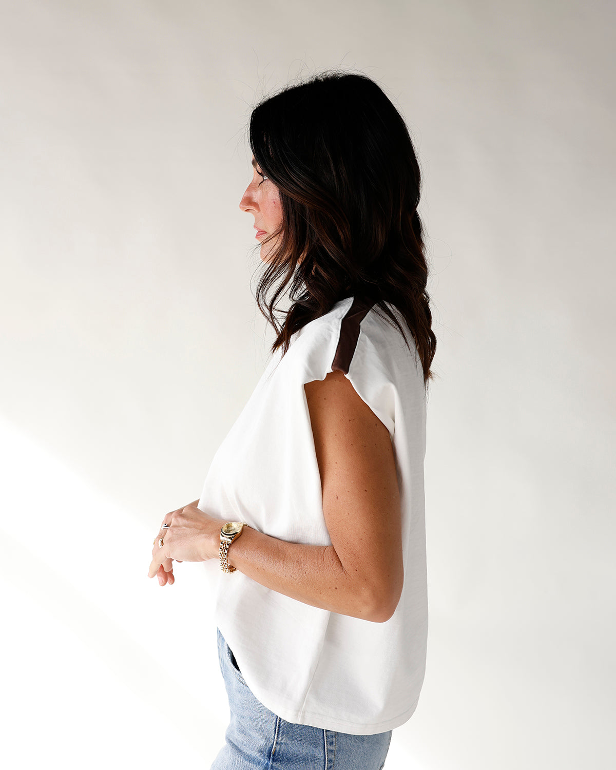 HIP OFFSET MUSCLE TEE