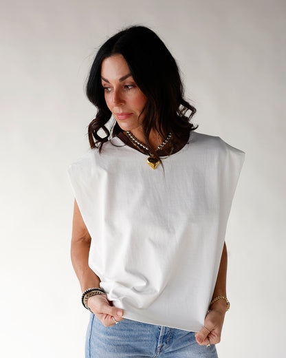 HIP OFFSET MUSCLE TEE