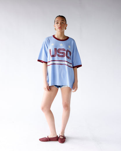 DAYDREAMER USA WORLD CUP OS RINGER TEE