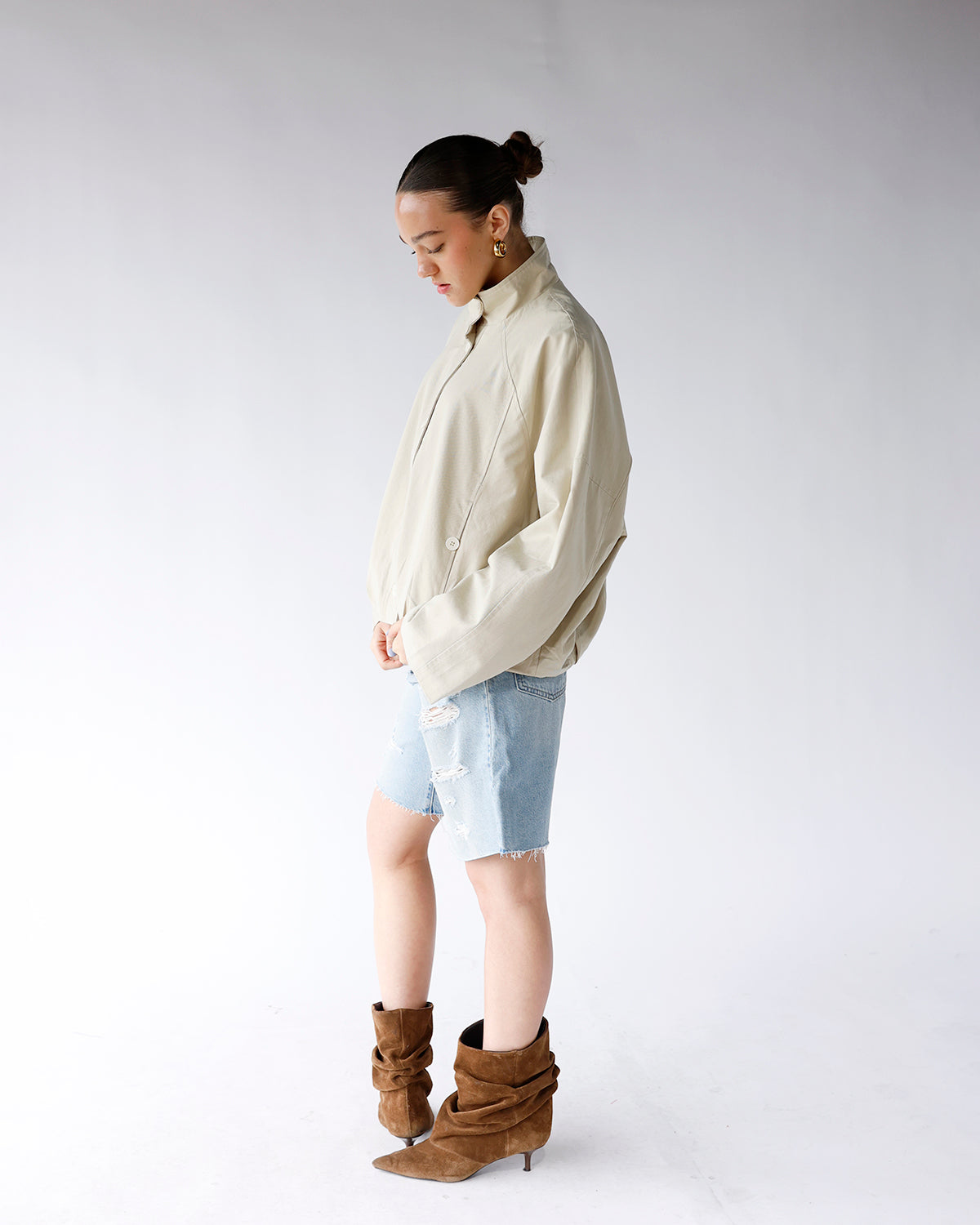 SANDSTONE BUTTON JACKET