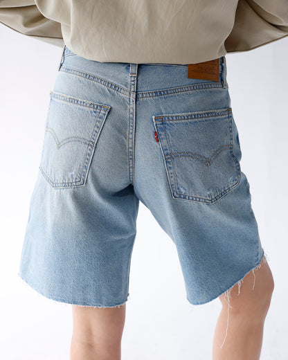 LEVIS BAGGY DAD JORTS X BEEN THERE LIGHT WASH