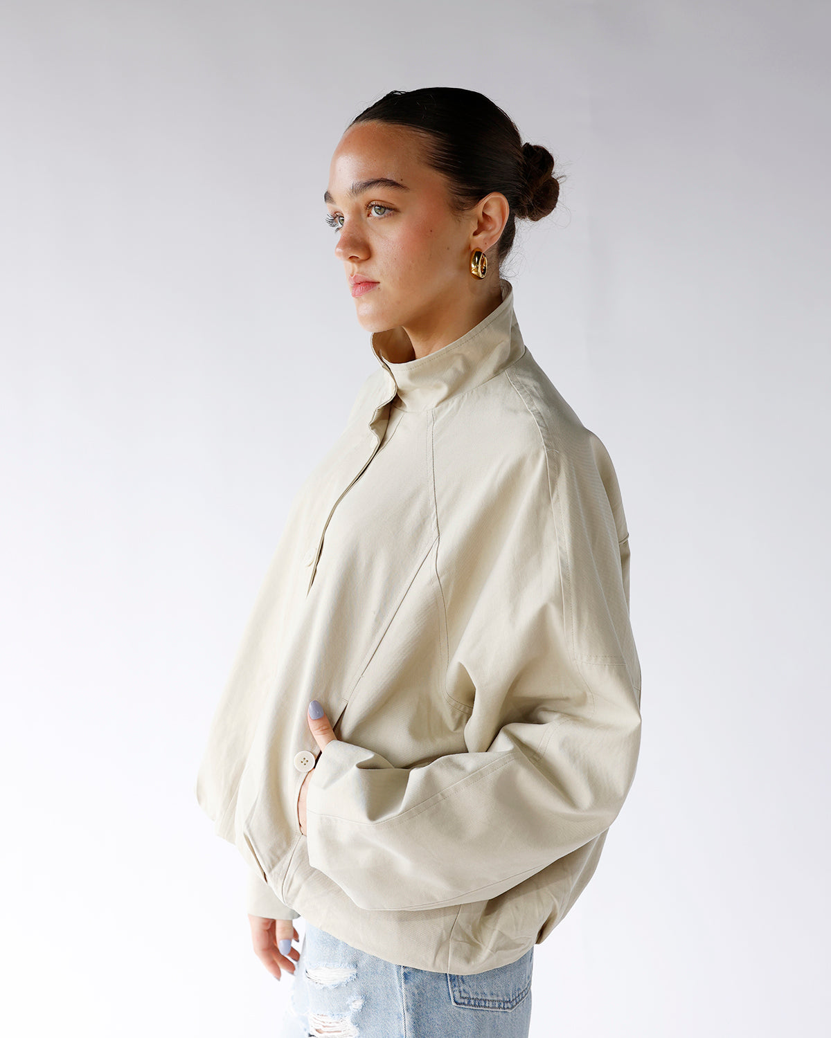 SANDSTONE BUTTON JACKET