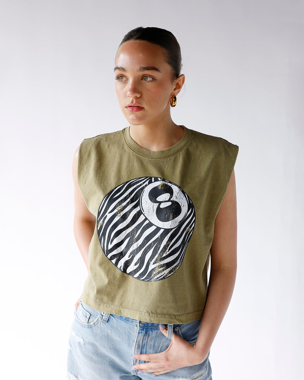 PLAY IT LUCKY MUSCLE TEE