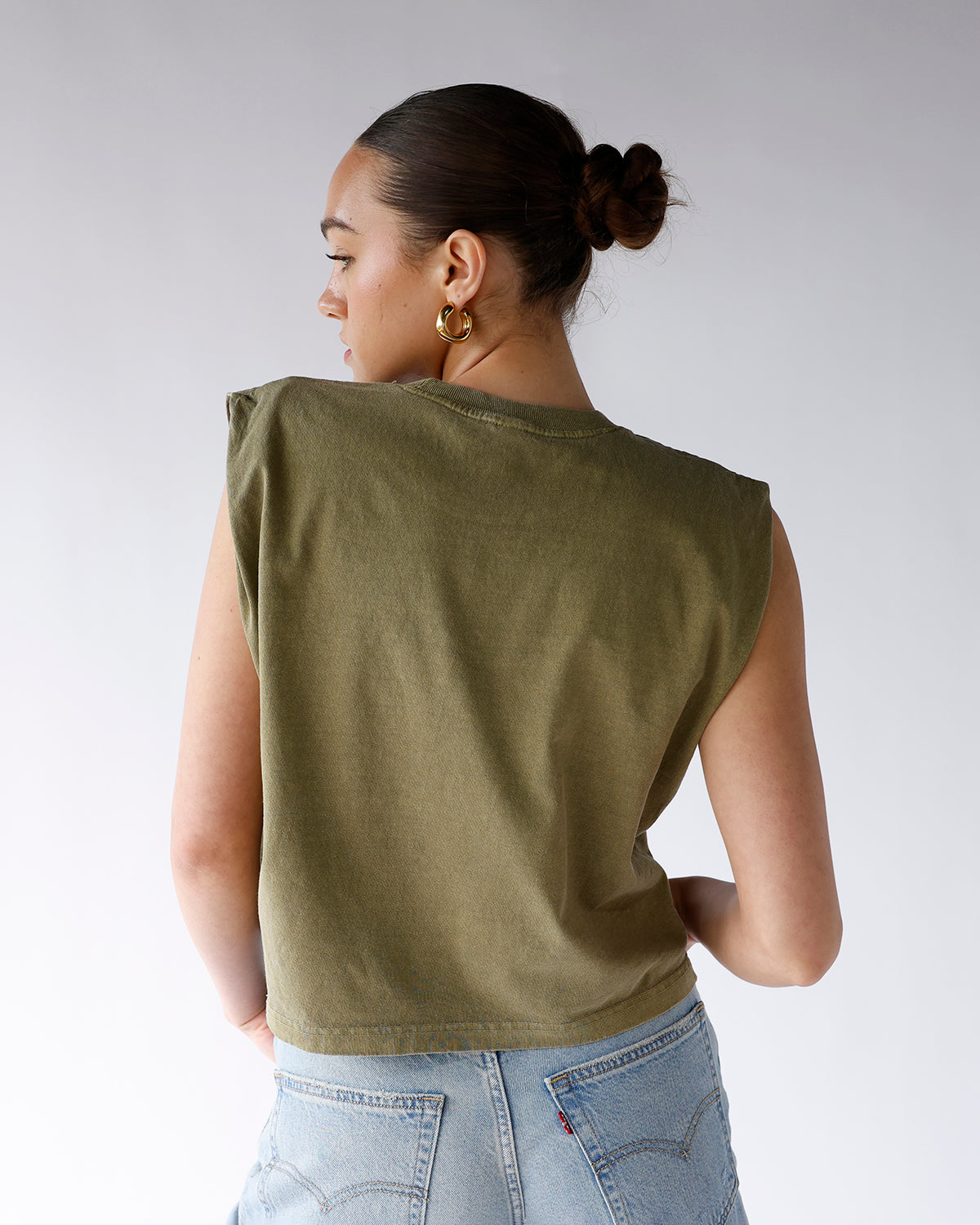 PLAY IT LUCKY MUSCLE TEE