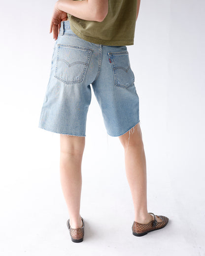 LEVIS BAGGY DAD JORTS X BEEN THERE LIGHT WASH