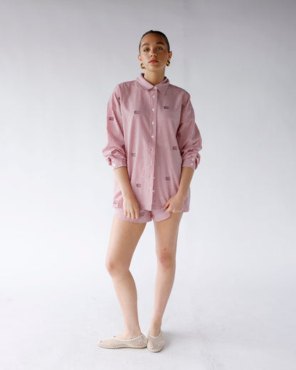 AMERICAN SUMMER BUTTON UP