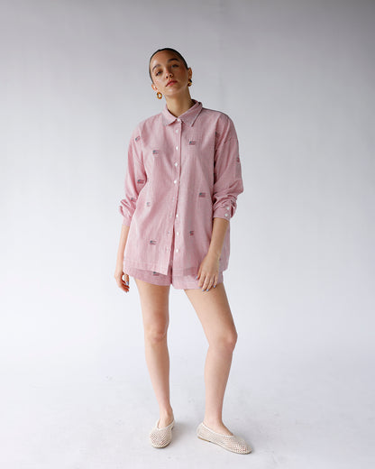 AMERICAN SUMMER BUTTON UP