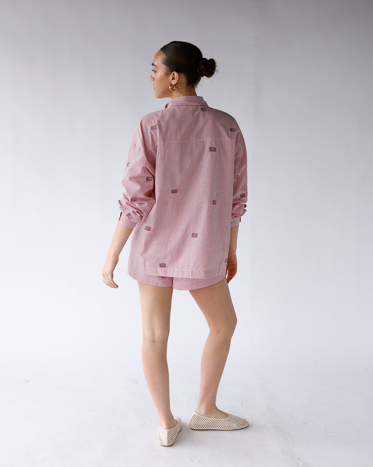 AMERICAN SUMMER BUTTON UP