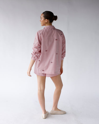 AMERICAN SUMMER BUTTON UP