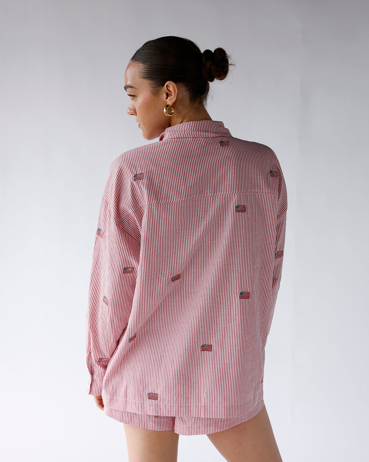 AMERICAN SUMMER BUTTON UP