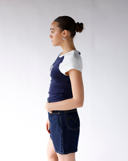 USA RAGLAN BABY TEE