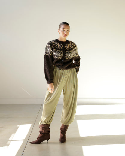 HAMMER TIME BALLOON PANTS X OLIVE GREEN