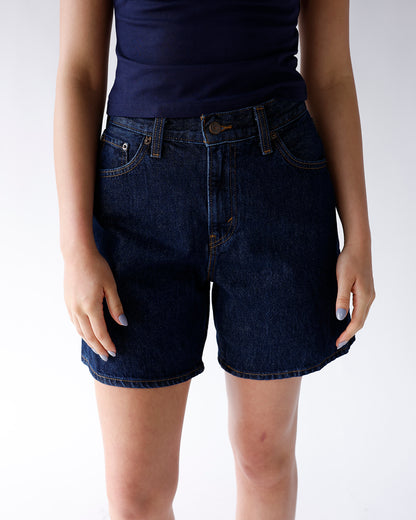 LEVIS HIGH RISE BAGGY DENIM SHORTS X REMEMBER TOGETHER