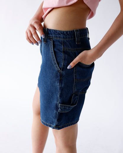 SUNDAY CARGO SHORTS X DARK BLUE