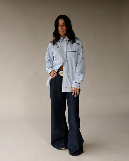 ELEVATOR DISCO RUNAWAY BUTTON UP