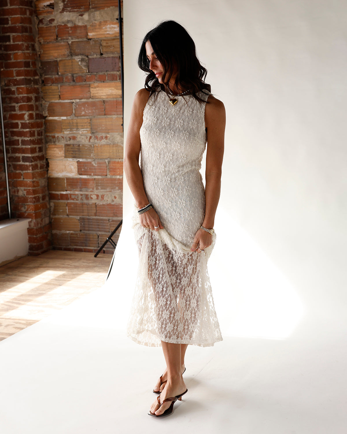 LOVE LETTERS MIDI DRESS