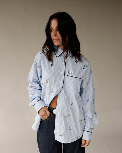 button up, business attire, fun button up, pin striped button up, elevated button up business casual work outfit ideas