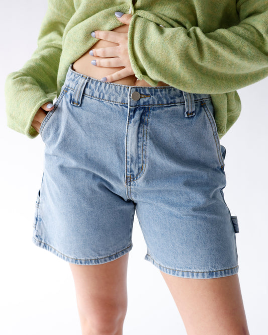 light blue denim shorts women's light wash denim shorts