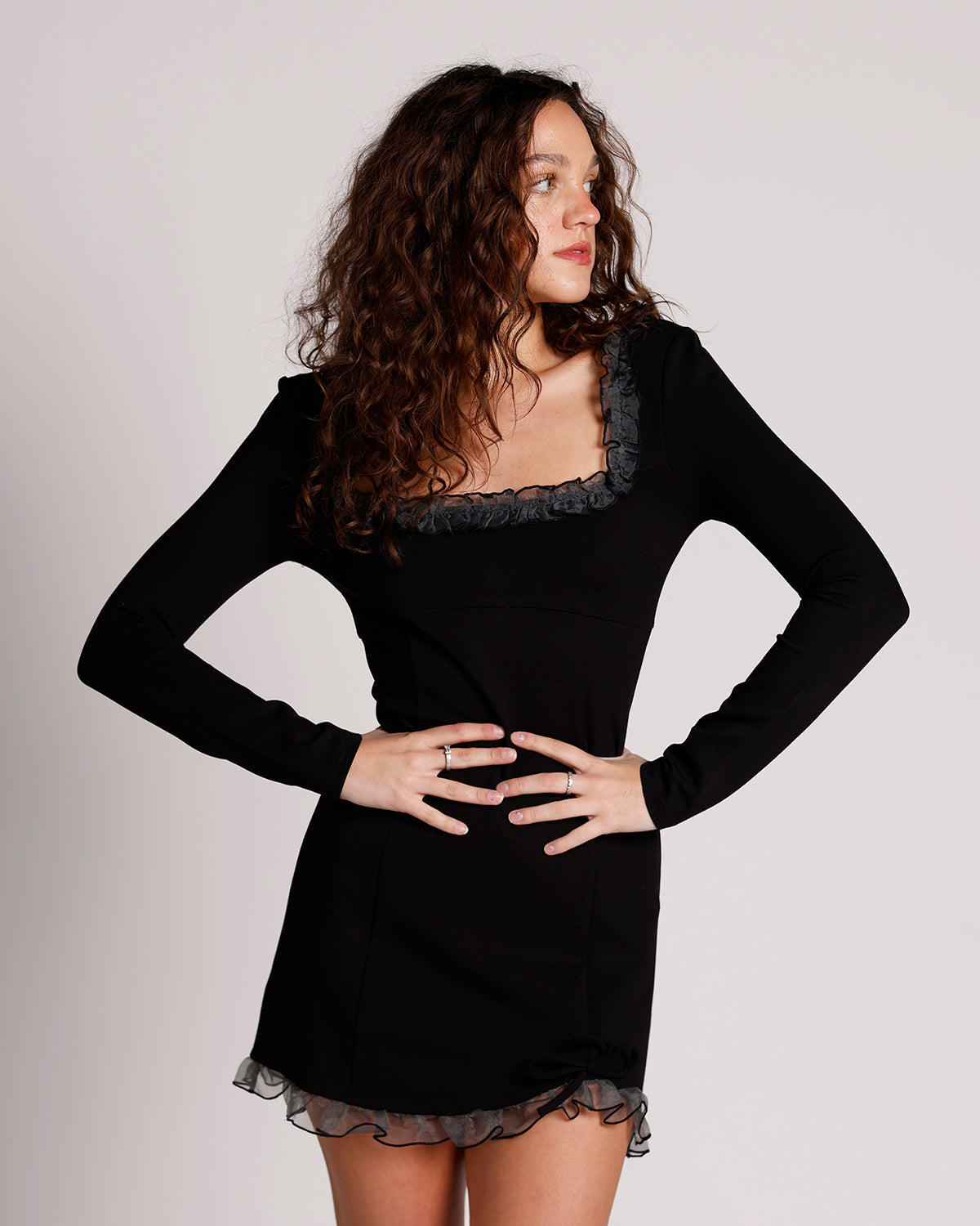 FREE PEOPLE  LUCETTE MINI DRESS