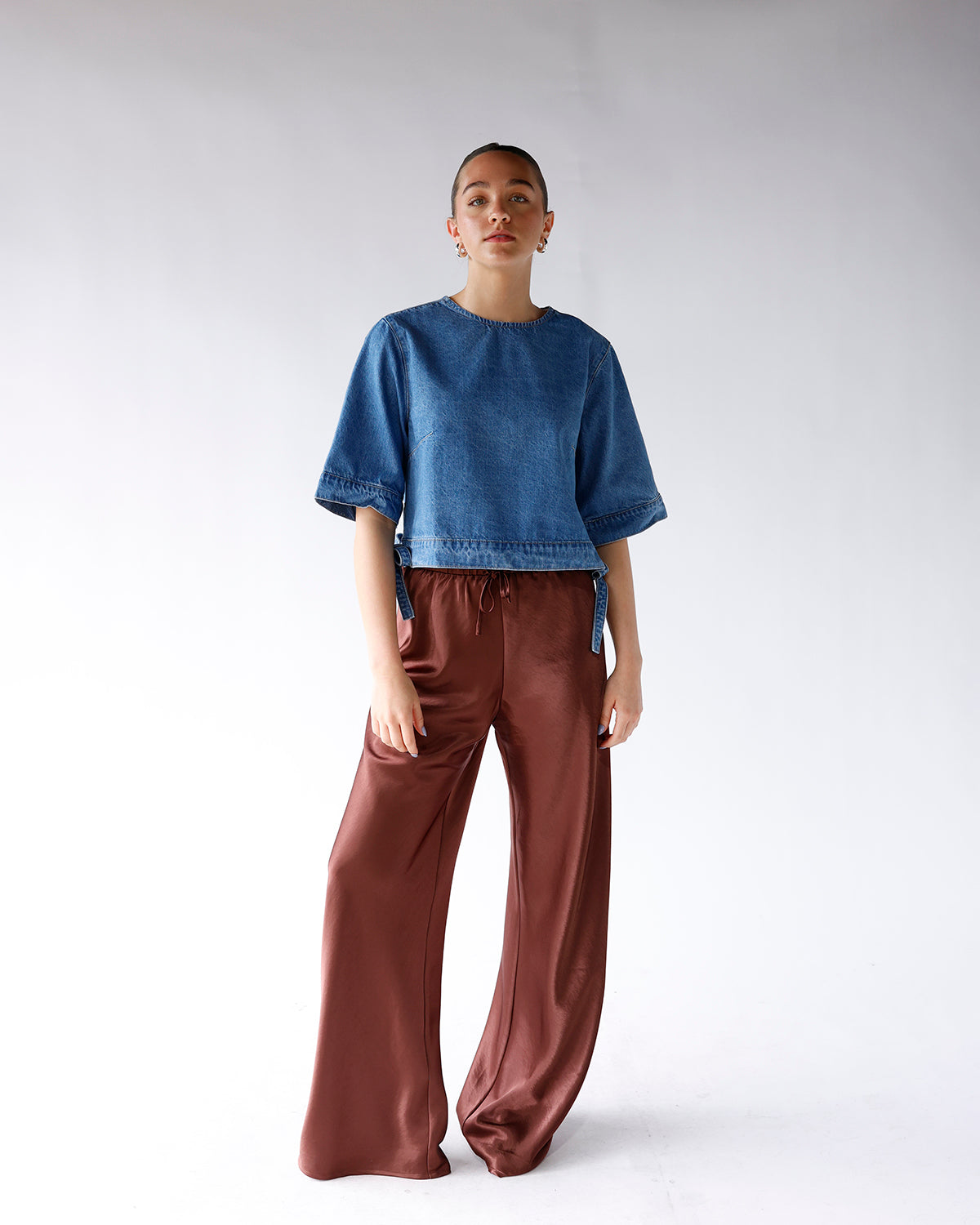 BLUEBIRD DENIM TOP