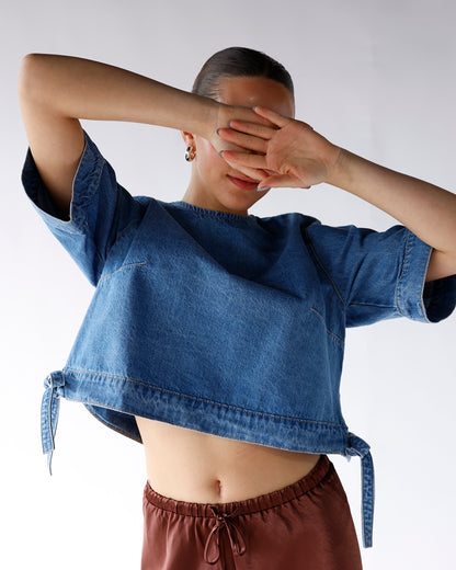 BLUEBIRD DENIM TOP