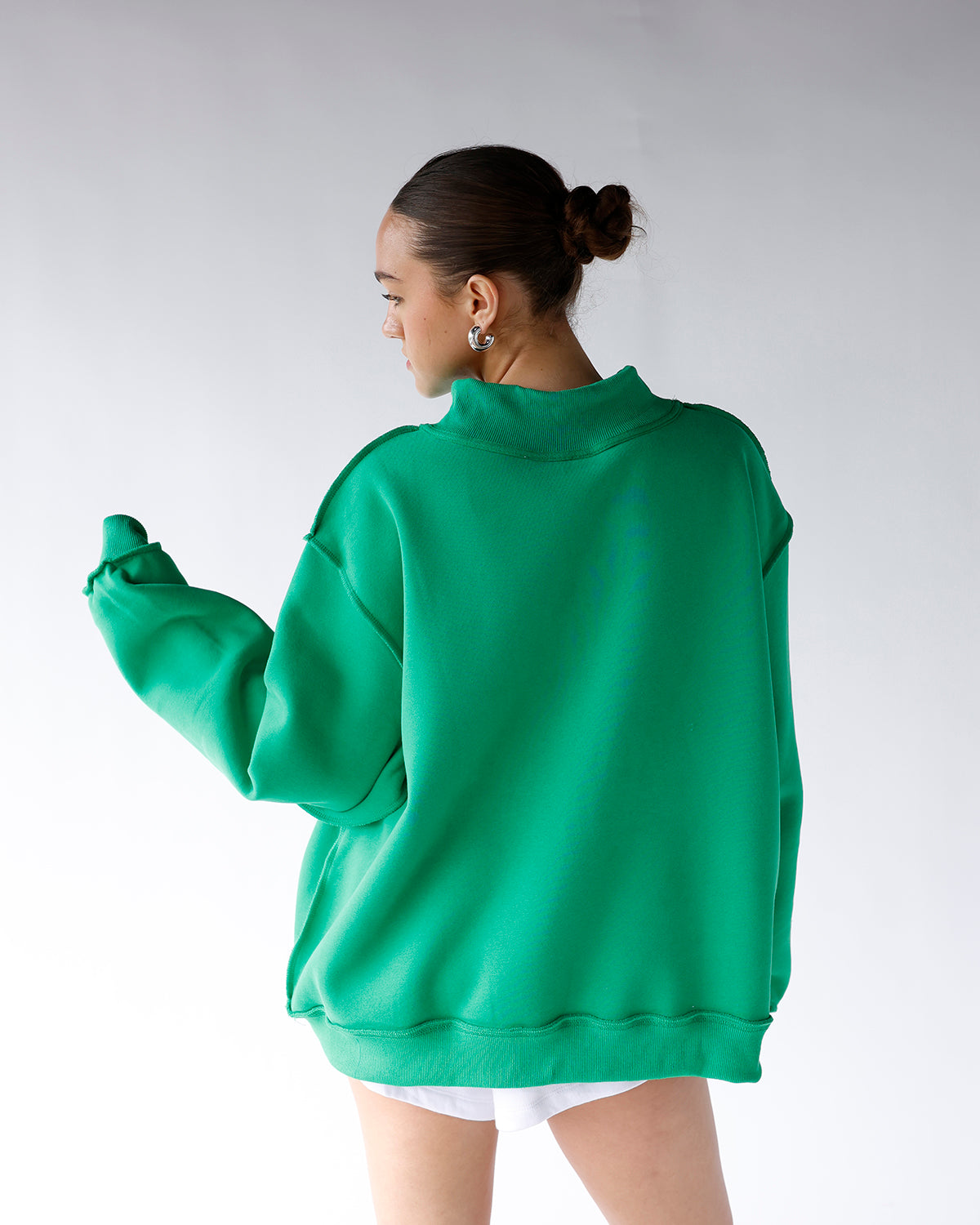 GOLF REVERSIBLE MOCK NECK SWEATSHIRT