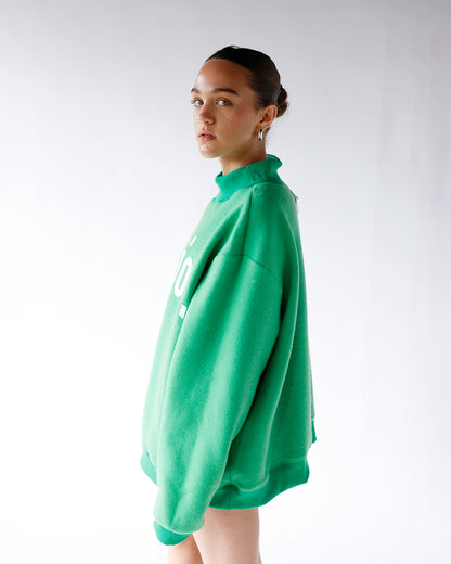 GOLF REVERSIBLE MOCK NECK SWEATSHIRT