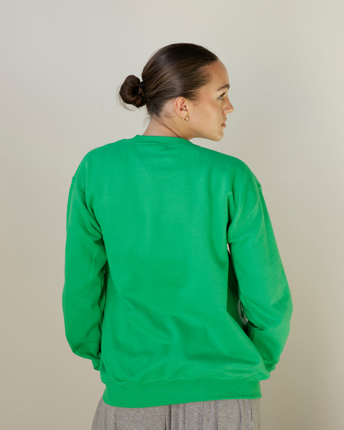 GO BIG GREEN MU CARDIGAN SWEATSHIRT