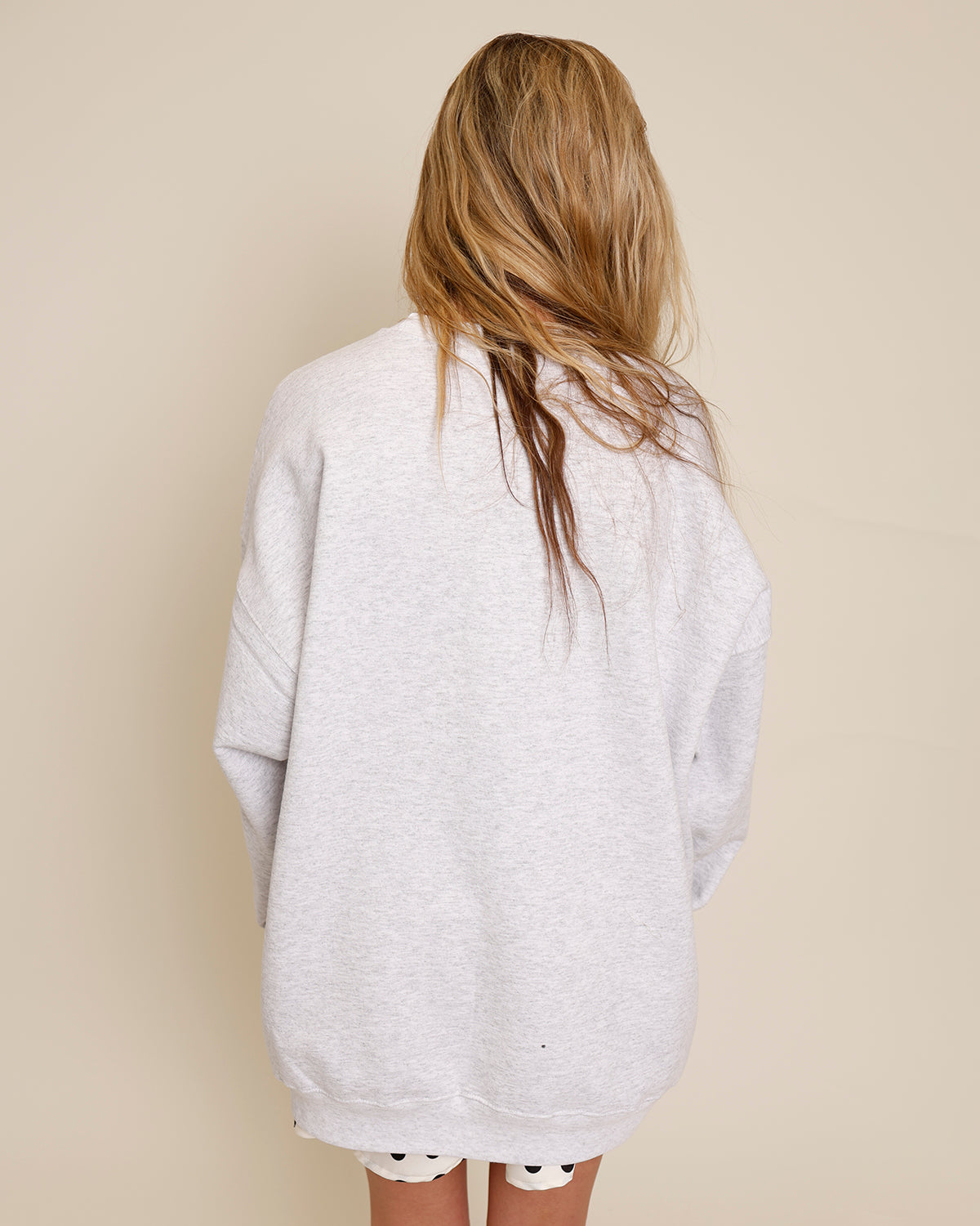 grey free bird 1975 graphic crewneck