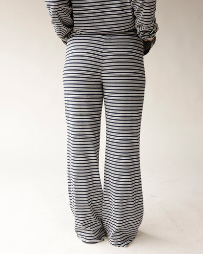 COZY COOL MORNINGS STRIPED LOUNGE PANT