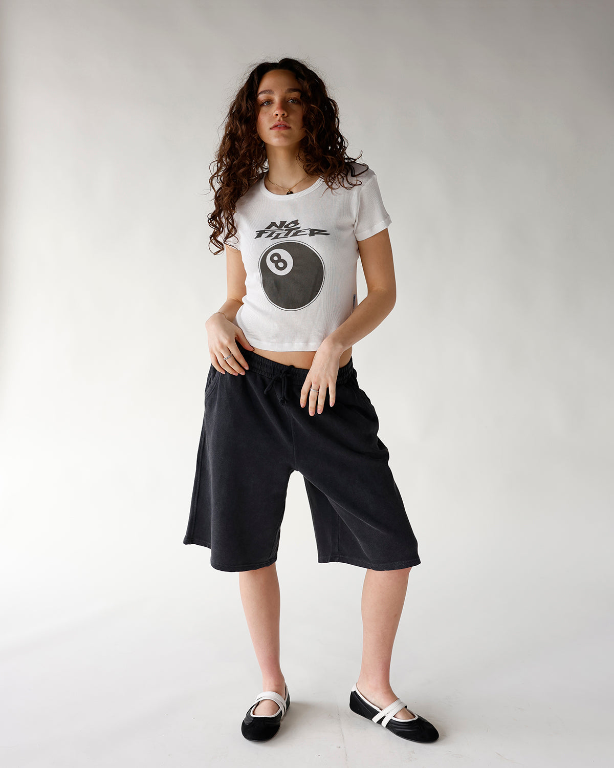 READY TO UNWIND SWEATSHORTS X BLACK