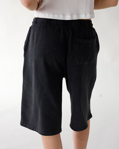 READY TO UNWIND SWEATSHORTS X BLACK