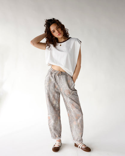 HIP OFFSET MUSCLE TEE