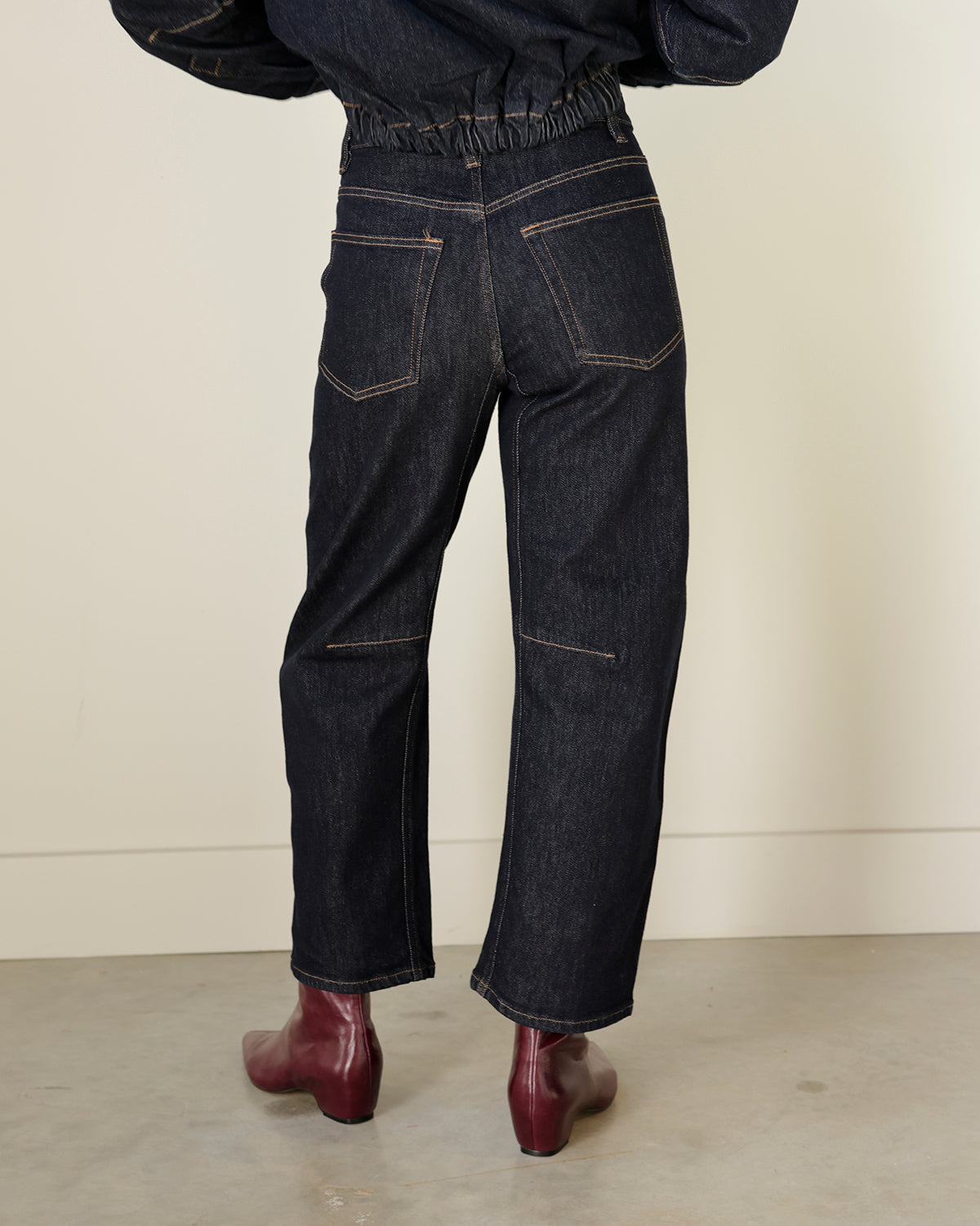 PISTOLA BOLD DARK DENIM JEANS