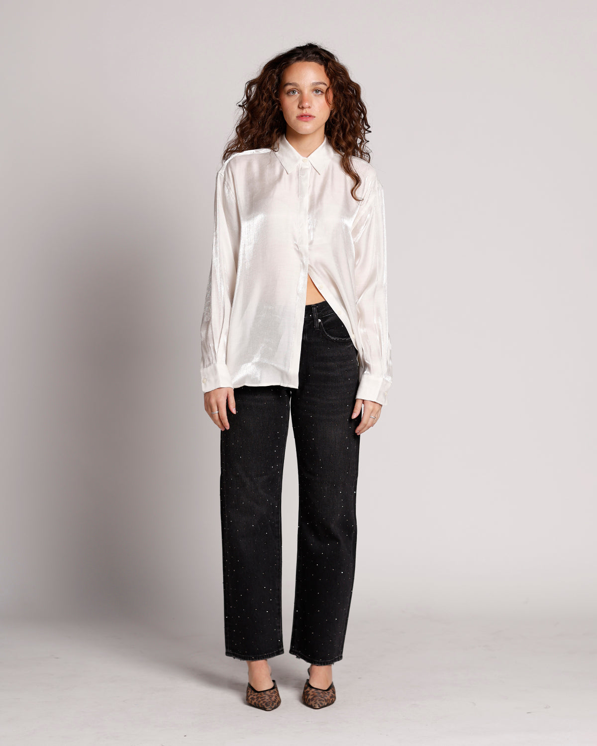 PISTOLA TILDA LONG SLEEVE BUTTON UP