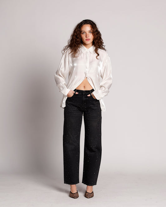 black holiday pants black denim sparkly holiday pants chic holiday outfit sparkly holiday pants jeans denim pistola 