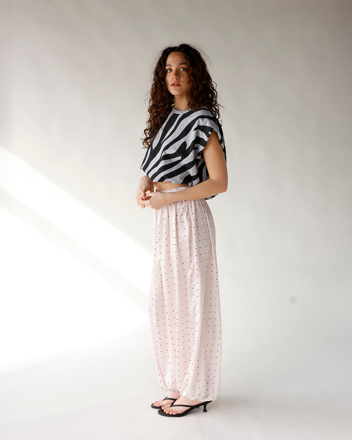 DOTTY DELIGHT BALLOON PANTS