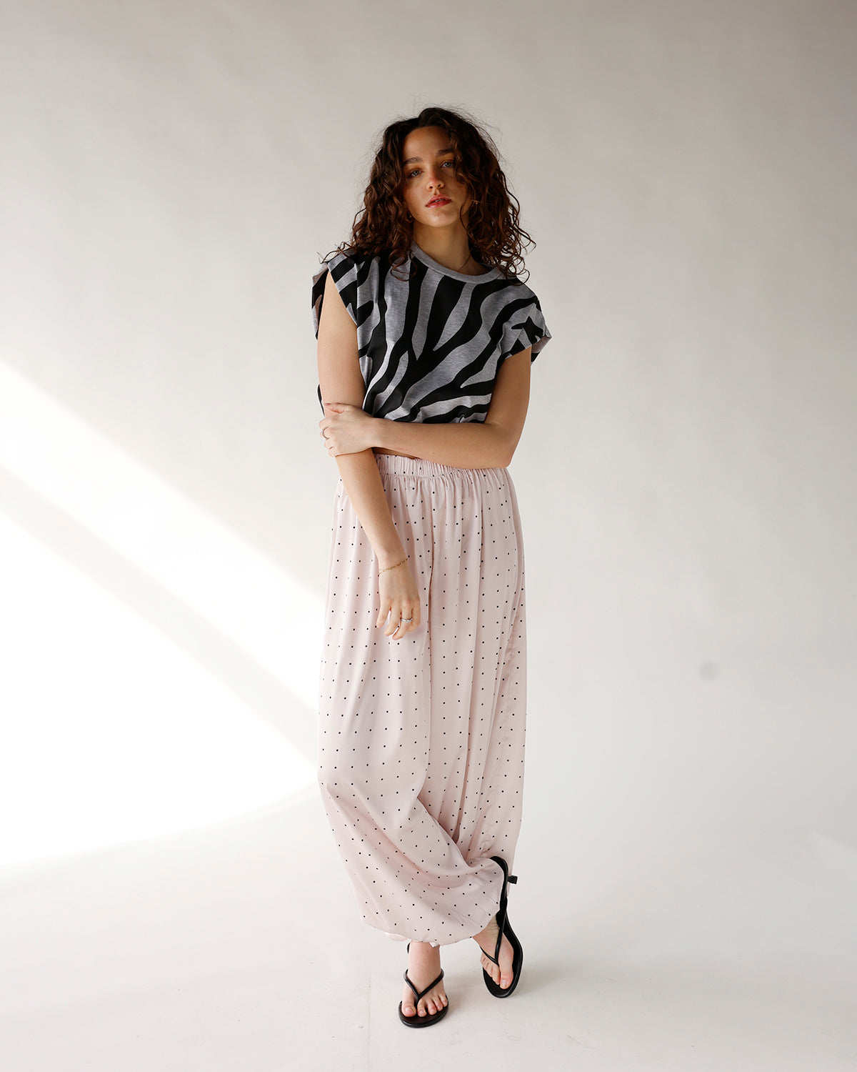 DOTTY DELIGHT BALLOON PANTS